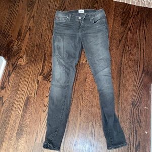 Hudson skinny jeans size 25! Gray wash